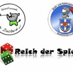 Kooperation - Logos von Wilde Zockerei e. V., BuR Hambrücken e. V. und Reich der Spiele